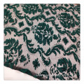 jersey knit fabric green burnout velvet fabric velvet fabric for clothes